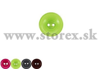 Okrhly leskl gombk 15 mm (24&quot;)